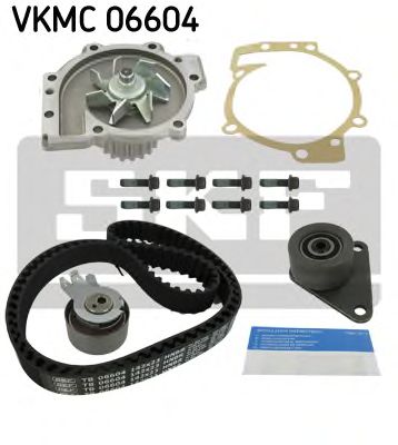 VKMC 06604 SKF - Насос охолоджуючої рідини + комплект зубчатого ремня1